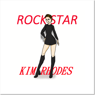 Rock Star Kim Rhodes Posters and Art